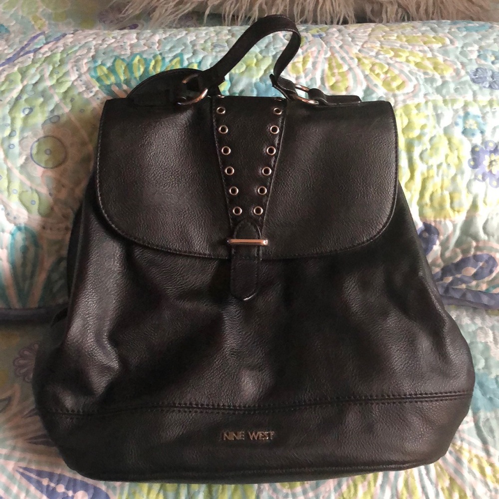 Nine West leather backpack